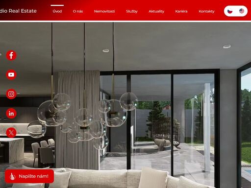 gladio real estate je přední realitní kancelář se sídlem v praze, která nabízí kompletní realitní servis na míru. naši zkušení realitní makléři vám pomohou s prodejem, pronájmem i koupí nemovitosti. získejte profesionální odhad nemovitosti zdarma a využijte našich znalostí pražského trhu. prague real estate agent pro vás najde ideální řešení! 