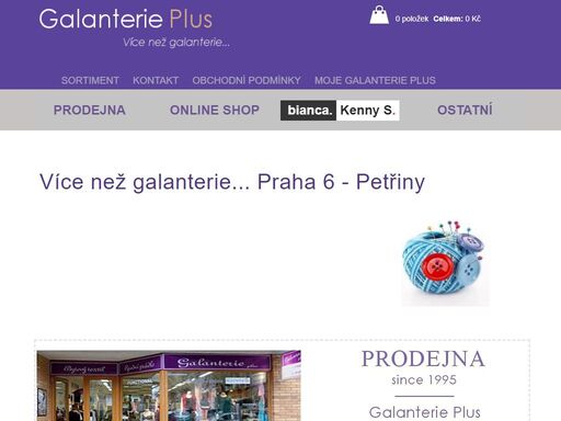 galanterie a pletací příze, dámská móda kenny s. a  široký sortiment kvalitního zboží.