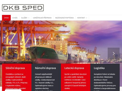 logistika, která funguje. doprava, na kterou se můžete spolehnout.