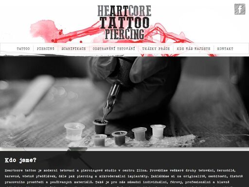 heartcore tattoo je moderní tetovací a piercingové studio v centru zlína. provádíme veškeré druhy tetování, černobílé, barevné, včetně předělávek, dále pak piercing a mikrodermální implantáty.