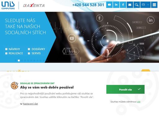 unis computers - návrhy a realizace ict infrastruktury s důrazem na bezpečnost dat