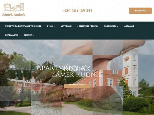 pension zámek rudník