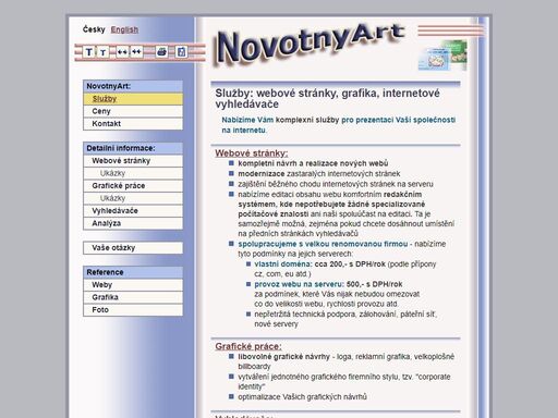 web design, webdesign, internetové stránky, webové stránky, webové prezentace,  www stránky, logo, grafické práce, novotnyart