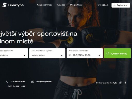 rezervujte volné termíny sportovišť online se sportybe.com – rychle, pohodlně a bez starostí. užijte si sport, ušetřete čas a plánujte své volno efektivně.