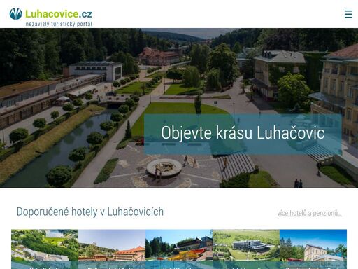 jedno z nejkrásnějších měst na moravě, to jsou lázně luhačovice, minerální prameny, krásná architektura i příroda. tipy na ubytování a výlety.