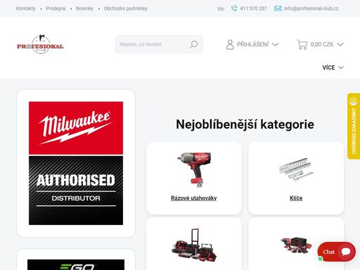 více než 28 let prodáváme a opravujeme to nejlepší nářadí na trhu. jsme kamenný obchod v teplicích a nabízíme značky nářadí jako makita, milwaukee, dewalt, festool a metabo. stavební techniku ntc, honda a rubi. zahradní techniku makita, honda, ego a dolmar.