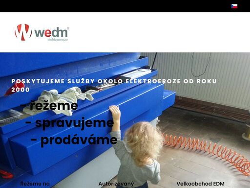 edm, wedm, spotřební materiál, drátové řezání, děrování, hloubička, drátová řezačka, drátovka