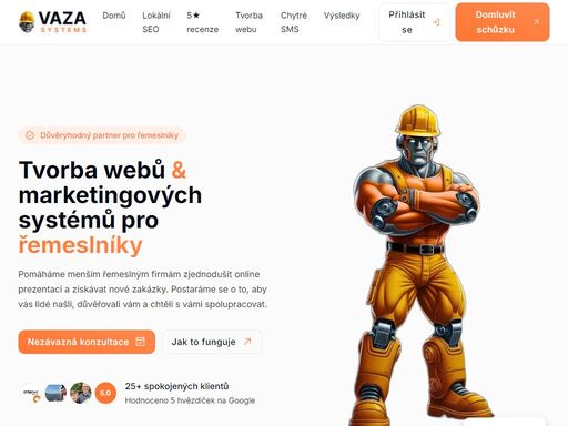 řemeslníci nám důvěřují, že jejich podnikání transformujeme. pomůžeme vám vše jednoduše nastavit a zařídit, abyste měli více času na svou práci.