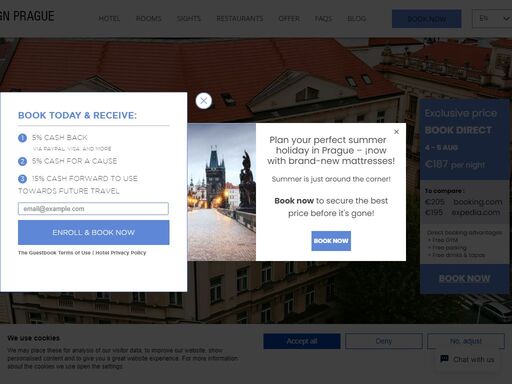 987 design prague hotel  has many recommendations about prague main attractions, restaurants and shops. information of the hotel with photos and videos. you can see prices and book with instant confirmation.
