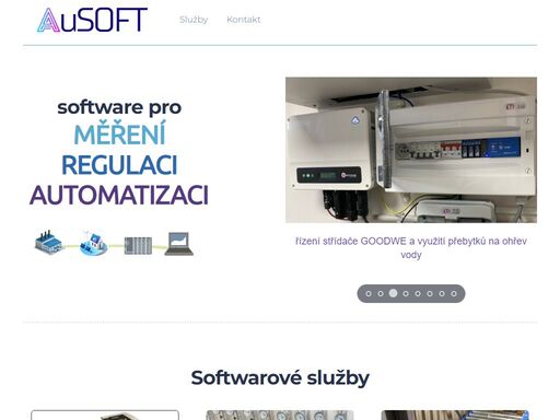 ausoft - software pro měření a regulaci, automatizaci. specializace na scada dispečerský monitoring technologií. řízení nebo využití přebytků fotovoltaických elektráren. řízení vzdálených spotřebičů pro využití sdílené elektrické energie. aplikování ověřeného českého cloudu ke vzdálenému monitorování vaší technologie.