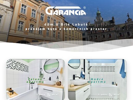garancia nabízí pronájem bytů a komerčních na náměstí v kolíně.