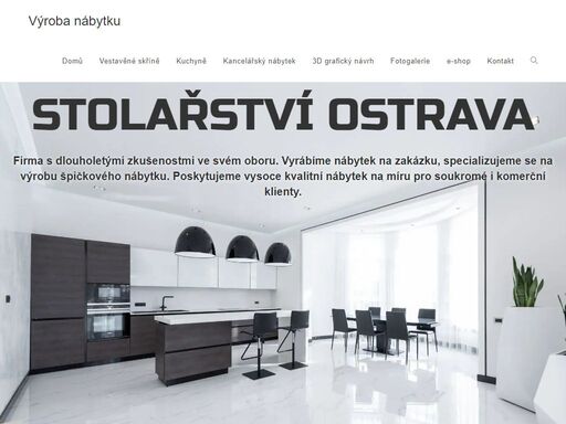 zakázková výroba nábytku stolařství ostrava. kuchyně, vestavěné skříně i kancelářský nábytek na míru. nezávazná poptávka zdarma!