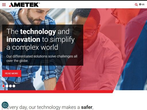 ametek, inc. leading global manufacturer of electronic instruments and electromechanical devices with annual sales of approximately $5 billion