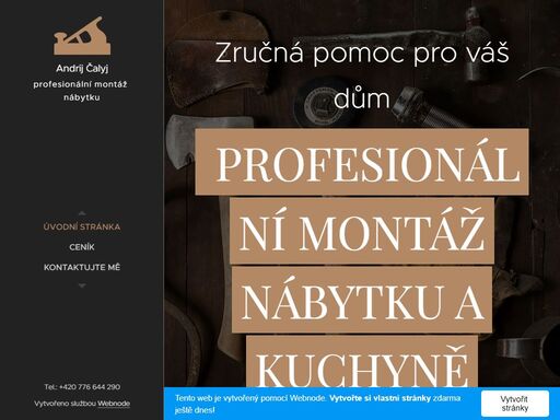 nová skříň nebo potřebujete sestavit postel? s radostí vám pomůžu dát vše do pořádku.