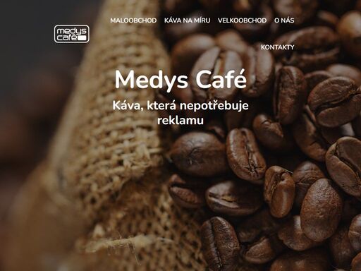 medys café pro vás již 26 let praží tu nejlahodnější kávu. v medys café připravujeme kávu na míru dle vašich potřeb. prodáváme a servisujeme kávovary jura.