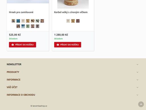 keramický atelier kerat je výrobcem 300 druhů ozdobně užitkové keramiky, dárků a reklamních předmětů na zakázku