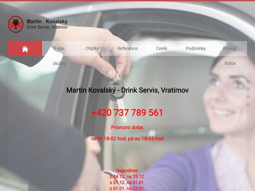 odvážíme zákazníky z různých akcí, večírků, oslav a svateb jejich vlastním vozem. jsme drink servis.