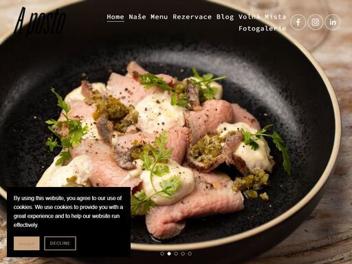 our bistro is a place that combines modern gastronomy and a pleasant 
atmosphere, a place you will simply love to come back to. in a modern 
bistro with an open kitchen and our own bakery, we offer you high quality 
dishes all day long. we respect the rules of modern gastronomy in their 
preparation.