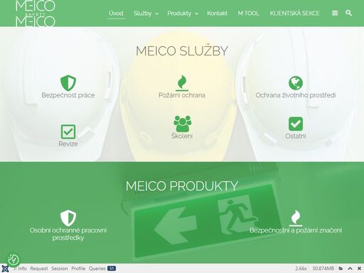 meico safety - služby a produkty v oblasti bezpečnosti práce, požární ochrany, ochrany životního prostředí, revizí a školení