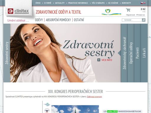 zdravotnické oděvy a textil