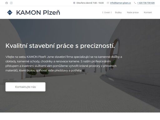 kvalitní stavební práce s precizností.