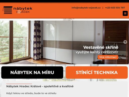 nábytek a stínící technika hradec králové luděk vojáček.