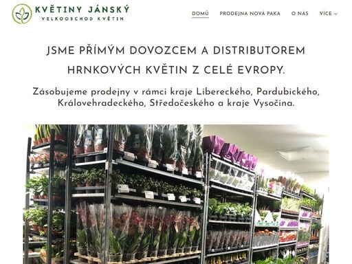 jsme přímým dovozcem a distributorem hrnkových květin z celé evropy.