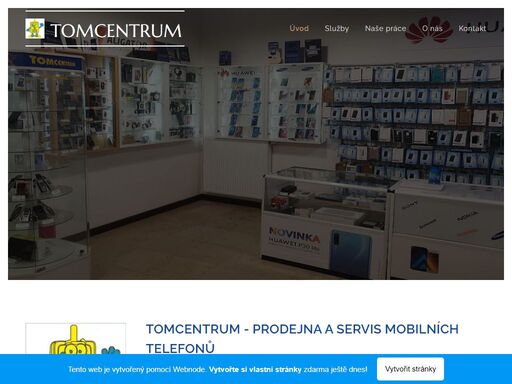 tomcentrum - prodejna a servis mobilních telefonů