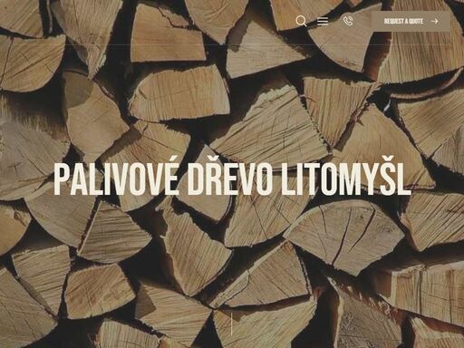 nejlevnější štípané palivové dřevo litomyšl