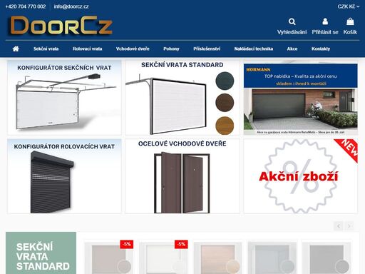 sekční garážová vrata doorcz za bezkonkurenční ceny - výroba vrat na míru - online kalkulace - široká nabídka rozměrů a designů - vrata u vás doma za 7 dnů – cena od 11 300 kč