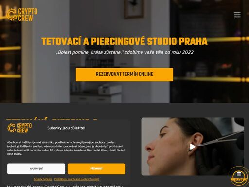tetovací a piercingové studio praha. snadná rezervace online. zkušení tatéři, pierceři a velký výběr piercingů a náušnic z titanu.