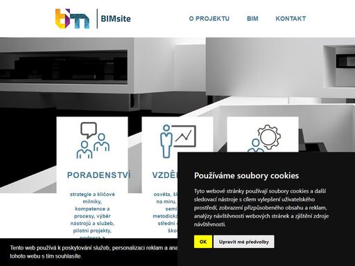 poskytujeme komplexní služby pro zavedení a uplatňování metody bim, prostřednictvím poradenství a vzdělávání, včetně online bim nástrojů provozovaných na vlastní technologické infrastruktuře.