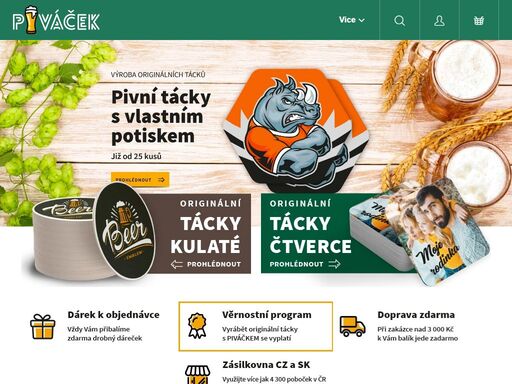 zvol si vlastní motiv, firemní logo, fotku... udělej si tácky pro kamarády, nebo svou rodinu. buď kreativní a udělej si s námi jedinečné podtácky.