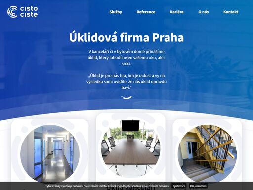 jsme úklidová firma se specializací na úklid kanceláří. působíme pouze v praze v jejím širším centru. staňte se i vy naším zákazníkem.