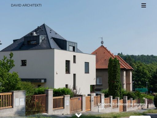 domov nevznikne jen tím, že někde dlouho bydlíte. je všechno kým jste. a musí se vytvořit s vnímavostí k vám. david architekti praha