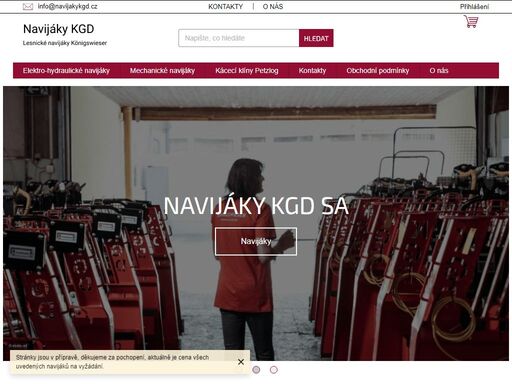 mechanicky i hydraulicky ovládané lesnické navijáky. možno s dálkovým ovládáním i automatickým odvíjením lana.