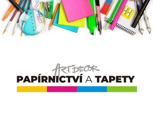 artdecor papírnictví a tapety - prodej a poradenství při výběru papírenského zboží