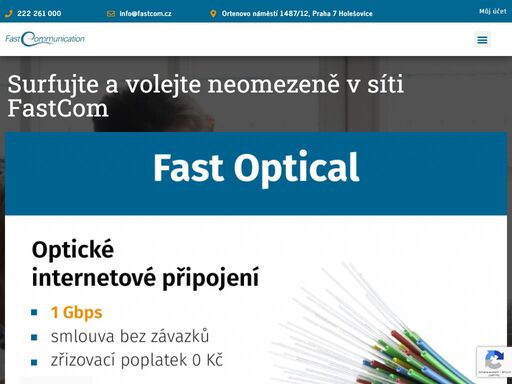 připojení domácnosti do internetu, internetová televize dle výběru, bezkonkurenční mobilní tarify. to vše za skvělé ceny v síti fastcom.