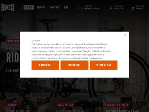 zookee - distributor exkluzivních cyklo značek do čr