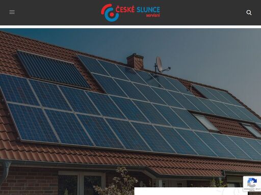 české slunce servisní s.r.o. je přední český dodavatel solárních fotovoltaických systémů pro domácnosti, firmy.