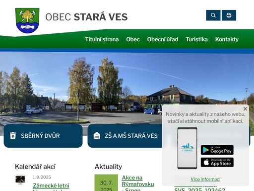 oficiální stránky obce