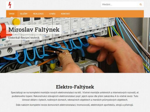    
   
   
   
elektro-faltýnek   
specializuji se na kompletní montáže nových elektroinstalací na klíč. včetně montáže anténních a internetových rozvodů,...