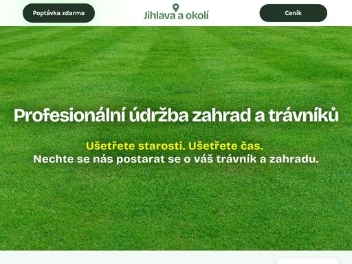 sekání trávy, údržba a revitalizace zahrad v jihlavě a okolí. rychle, ekologicky, kvalitně a za rozumné ceny. kontaktujte nás ještě dnes!