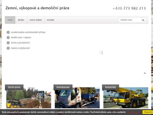 demoliční a výkopové práce