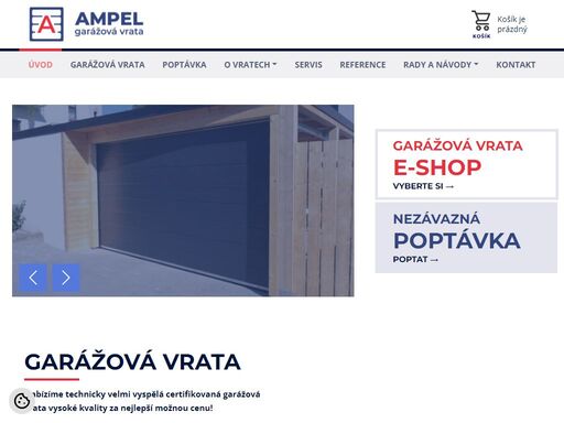 chcete sekční garážová vrata? vyberte si v e-shopu, nebo pošlete poptávku na míru. vrata začneme ihned vyrábět. nic neplatíte předem!