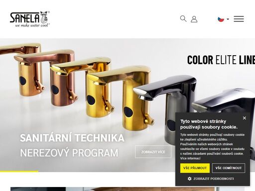 sanela.cz - sanitární technika