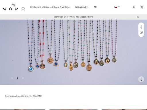 ručně vyráběné šperky z různých minerálů, které vám vnesou do vašich životů radost, jednoduchost a krásu.