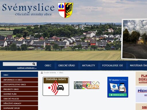 oficiální stránky obce svémyslice