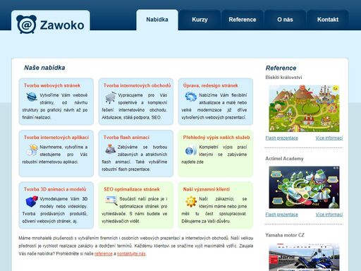 zawoko - tvorba internetových stránek