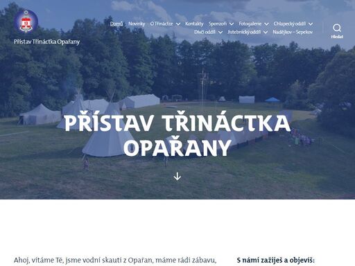přístav třináctka opařany
